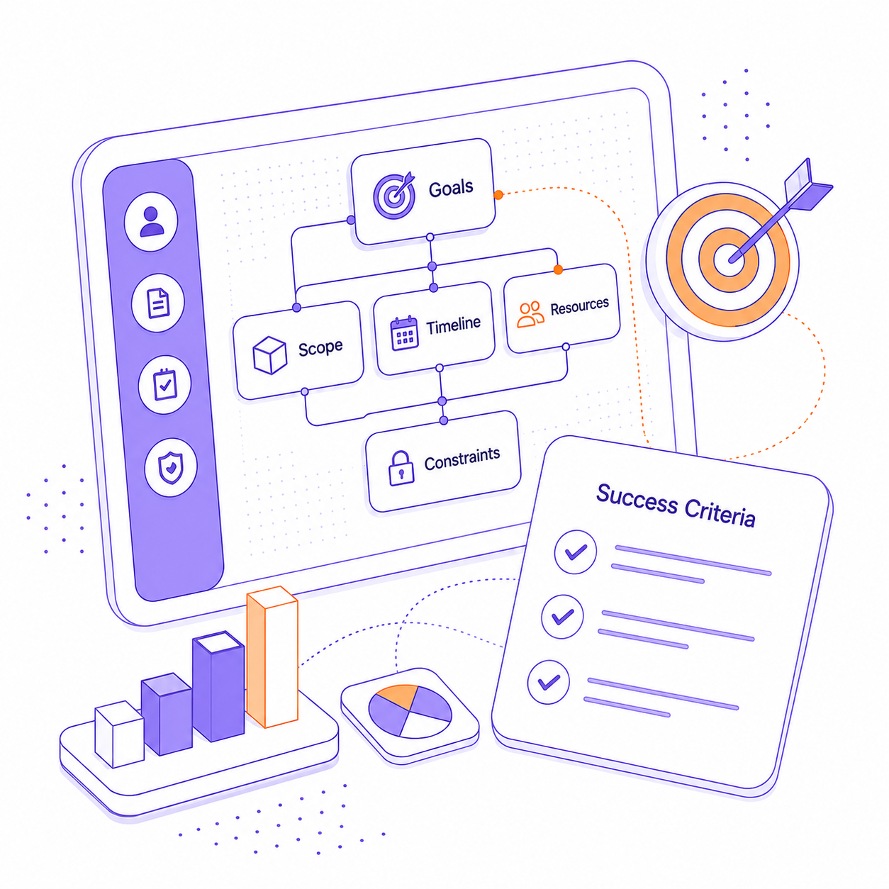 an image depicting a web project scoping session
